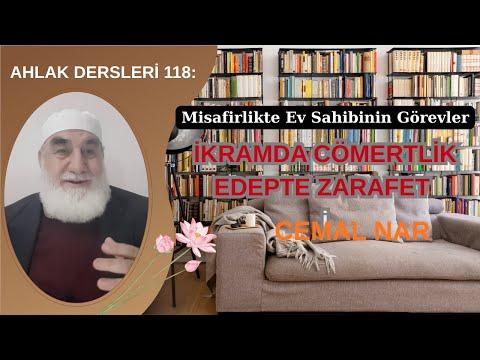 Embedded thumbnail for AHLAK DERSLERİ 119: İKRAMDA CÖMERTLİK EDEPTE ZARAFET (Misafirlikte Ev Sahibinin Görevleri)