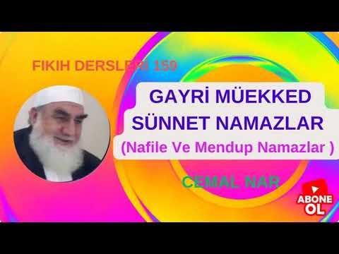 Embedded thumbnail for FIKIH DERSLERİ  160 GAYRİ MÜEKKED SÜNNET NAMAZLAR (Nafile Ve Mendup  Namazlar)