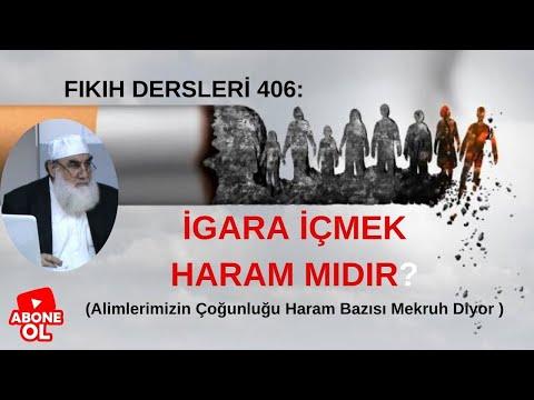 Embedded thumbnail for FIKIH DERSLERİ 406: SİGARA İÇMEK HARAM MIDIR? (Alimlerimizin Çoğunluğu Haram Bazısı Mekruh Diyor)