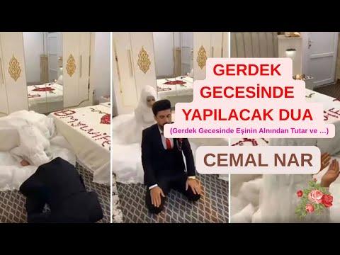 Embedded thumbnail for GERDEK GECESİNDE YAPILACAK DUA (Gerdek Gecesinde Eşinin Alnından Tutar ve …)