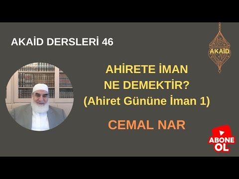 Embedded thumbnail for AKAİD DERSLERİ 46 AHİRETE İMAN NE DEMEKTİR? (Ahiret Gününe İman 1)