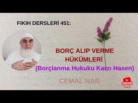 Embedded thumbnail for FIKIH DERSLERİ 451: BORÇ ALIP VERME HÜKÜMLERİ (Borçlanma Hukuku Karzı Hasen)