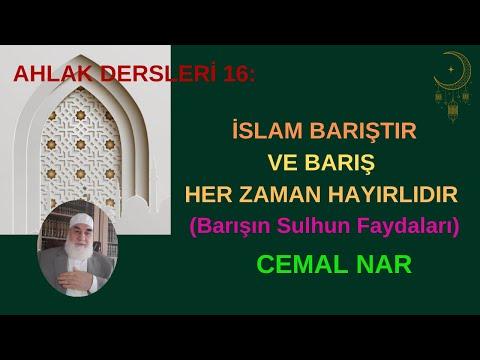 Embedded thumbnail for AHLAK DERSLERİ 16: İSLAM BARIŞTIR VE BARIŞ HER ZAMAN HAYIRLIDIR (Barış ve Sulhun Faydaları)