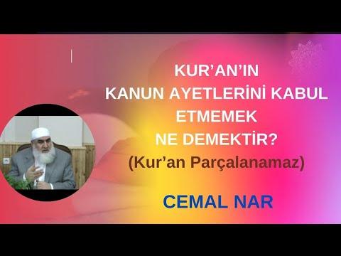 Embedded thumbnail for AKAİD DERSLERİ 79  KUR’AN’IN KANUN AYETLERİNİ KABUL ETMEMEK NE DEMEKTİR? (Kur’an Parçalanamaz)