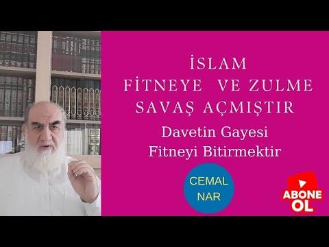 Embedded thumbnail for İSLAM FİTNEYE VE ZULME SAVAŞ AÇMIŞTIR (Davetin Gayesi Fitneyi Bitirmektir)