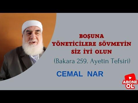 Embedded thumbnail for BOŞUNA YÖNETİCİLERE SÖVMEYİN SİZ İYİ OLUN (Bakara 259. Ayetin Tefsiri)