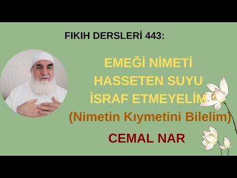 Embedded thumbnail for FIKIH DERSLERİ 443: EMEĞİ NİMETİ HASSETEN SUYU İSRAF ETMEYELİM (Nimetin Kıymetini Bilelim)