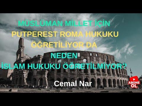 Embedded thumbnail for MÜSLÜMAN MİLLET İÇİN PUTPEREST ROMA HUKUK ÖĞRETİLİYOR DA (NEDEN İSLAM HUKUKU ÖĞRETİLMİYOR?)