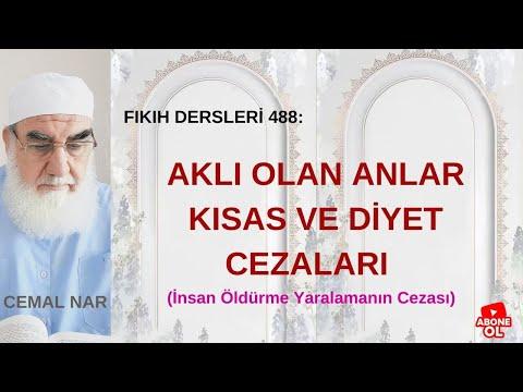Embedded thumbnail for FIKIH DERSLERİ 488: AKLI OLAN ANLAR KISAS VE DİYET CEZALARI (İnsan Öldürme Yaralamanın Cezası)