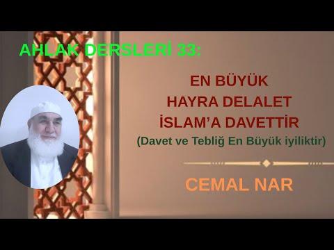 Embedded thumbnail for AHLAK DERSLERİ 33: EN BÜYÜK HAYRA DELALET İSLAM’A DAVETTİR (Davet ve Tebliğ En Büyük iyiliktir)