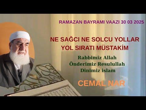 Embedded thumbnail for NE SAĞCI NE SOLCU YOLLAR YOL SIRATI MÜSTAKİM (Rabbimiz Allah Önderimiz Resulullah Dinimiz İslam)