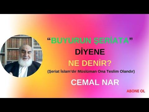 Embedded thumbnail for AKAİD DERSLERİ  86 “BUYURUN ŞERİATA” DİYENE NE DENİR? (Şeriat İslam’dır Müslüman Ona Teslim Olandır)