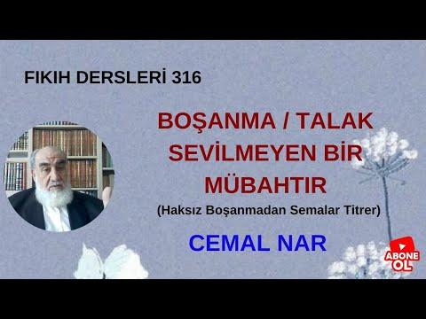 Embedded thumbnail for FIKIH DERSLERİ 316 BOŞANMA SEVİLMEYEN BİR MÜBAHTIR (Haksız Boşanmadan Semalar Titrer)