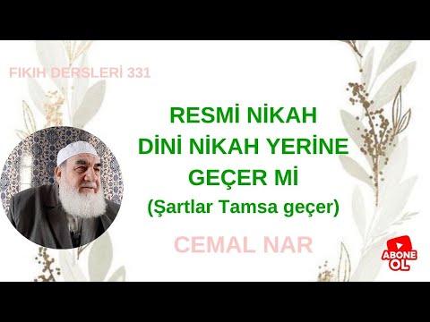 Embedded thumbnail for FIKIH DERSLERİ 331 RESMİ NİKAH DİNİ NİKAH YERİNE GEÇER Mİ? (Şartlar Tamsa geçer)