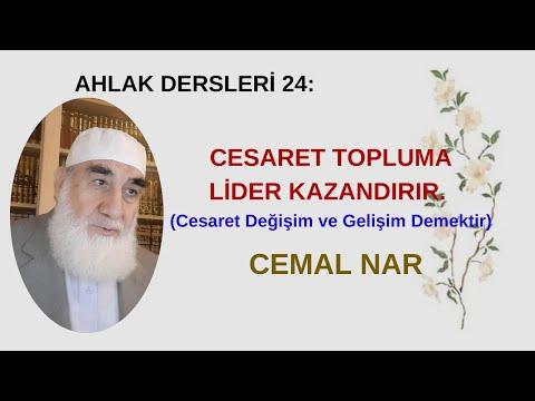 Embedded thumbnail for AHLAK DERSLERİ 24: CESARET TOPLUMA LİDER KAZANDIRIR. (Cesaret Değişim ve Gelişim Demektir)