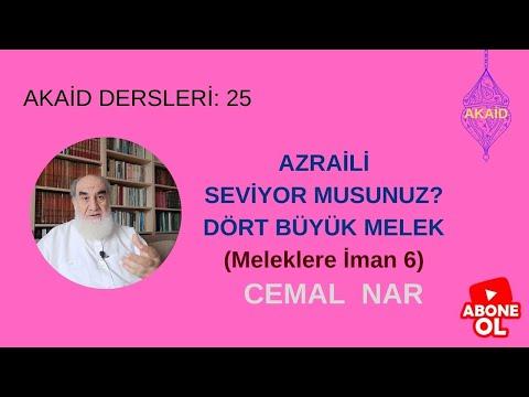 Embedded thumbnail for AKAİD DERSLERİ 25 AZRAİLİ SEVİYOR MUSUNUZ? 4 BÜYÜK MELEK (Meleklere İman 6)