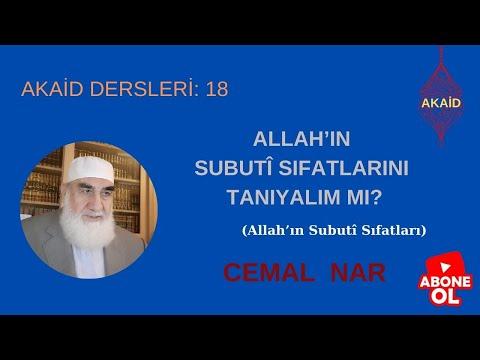 Embedded thumbnail for AKAİD DERSLERİ 18 ALLAH’IN SUBUTÎ SIFATLARINI TANIYALIM MI (Allah’ın Subutî Sıfatları)