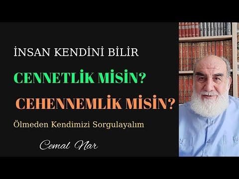 Embedded thumbnail for İNSAN KENDİNİ BİLİR CENNETLİK MİSİN CEHENNEMLİK Mİ? (Ölmeden Kendimizi sorgulayalım)