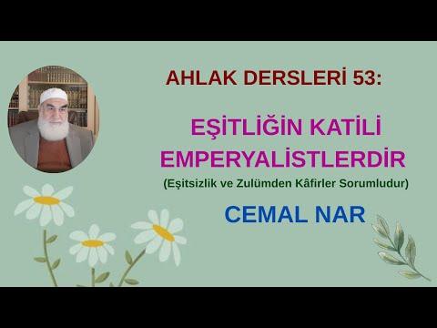 Embedded thumbnail for AHLAK DERSLERİ 53: EŞİTLİĞİN KATİLİ EMPERYALİSTLERDİR (Eşitsizlik ve Zulümden Kâfirler Sorumludur)