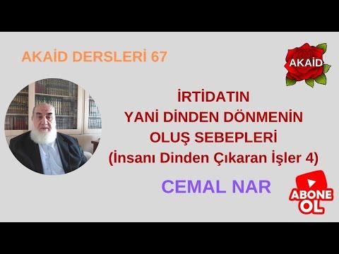 Embedded thumbnail for AKAİD DERSLERİ 67 İRTİDATIN OLUŞ SEBEPLERİ (İnsanı Dinden Çıkaran İşler 4)