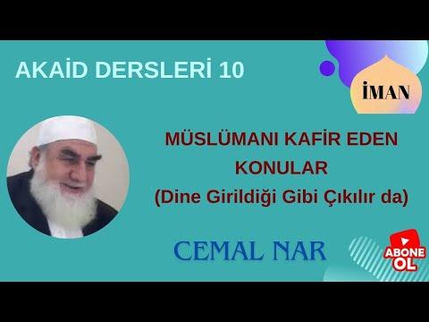 Embedded thumbnail for AKAİD DERSLERİ 10 MÜSLÜMANI KÂFİR EDEN KONULAR (Dine Girildiği Gibi Çıkılır da)