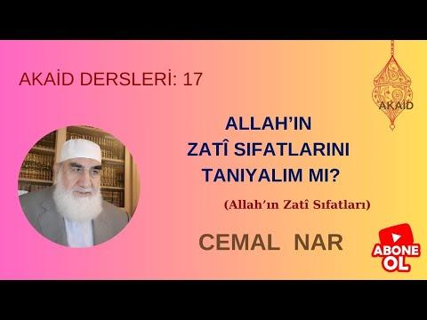 Embedded thumbnail for AKAİD DERSLERİ 17 ALLAH’IN ZATÎ SIFATLARINI TANIYALIM MI (Allah’ın Zatî Sıfatları)