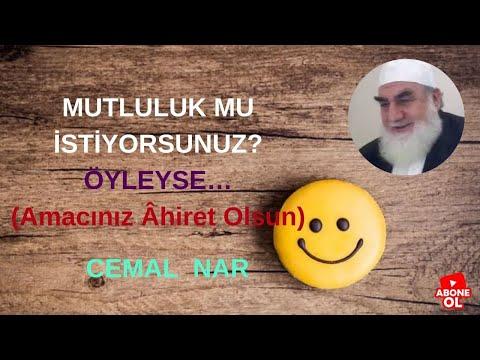 Embedded thumbnail for MUTLULUK MU İSTİYORSUN? ÖYLEYSE (Amacınız Âhiret Olsun)