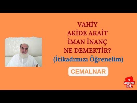 Embedded thumbnail for AKİDE AKAİT İMAN VAHİY NE DEMEKTİR (İtikadımızı Öğrenelim)