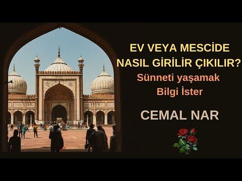 Embedded thumbnail for EV VEYA MESCİDE NASIL GİRİLİR ÇIKILIR? (Sünneti yaşamak Bilgi İster)