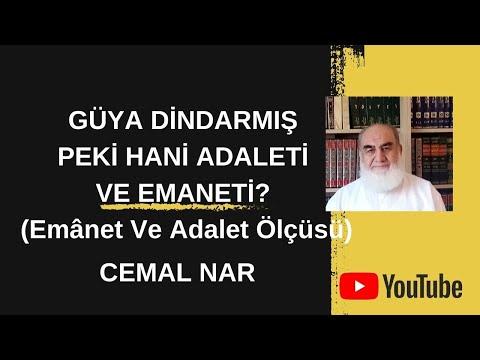 Embedded thumbnail for GÜYA DİNDARMIŞ PEKİ HANİ ADALET VE EMANETİ? (Emânet Ve Adalet Ölçüsü)