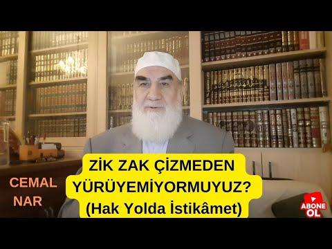 Embedded thumbnail for ZİK ZAK ÇİZMEDEN YÜRÜYEMİYORMUYUZ? (Hak Yolda İstikâmet)