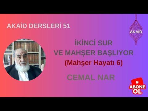 Embedded thumbnail for AKAİD DERSLERİ 51 İKİNCİ SUR VE MAHŞER BAŞLIYOR (Ahiret Hayatı)