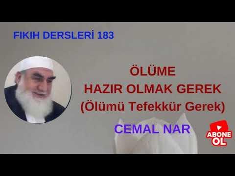 Embedded thumbnail for FIKIH DERSLERİ  183 ÖLÜME HAZIR OLMAK GEREK (Ölümü Tefekkür)