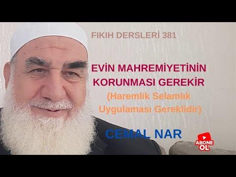 Embedded thumbnail for FIKIH DERSLERİ  381: EVİN MAHREMİYETİNİN KORUNMASI GEREKİR (Haremlik Selamlık Uygulaması Gereklidir)