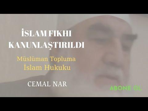 Embedded thumbnail for İSLAM FIKHI KANUNLAŞTIRILDI (Müslüman Topluma İslam Hukuku)