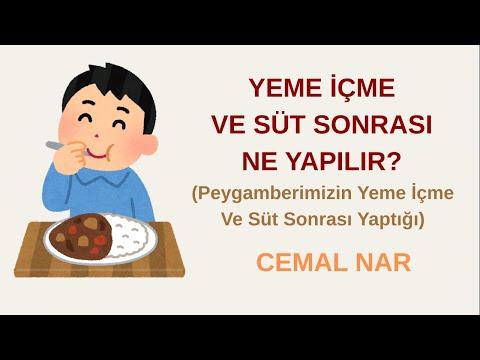 Embedded thumbnail for YEME İÇME VE SÜT SONRASI NE YAPILIR? (Peygamberimizin Yeme İçme Ve Süt Sonrası Yaptığı)