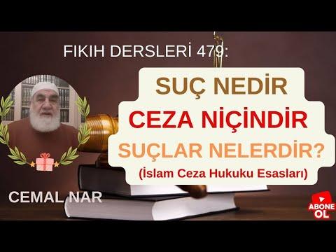 Embedded thumbnail for FIKIH DERSLERİ 479: İSLAM’DA SUÇ NEDİR CEZA NİÇİNDİR SUÇLAR NELERDİR (İslam Ceza Hukuku Esasları)