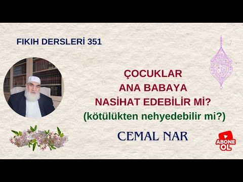 Embedded thumbnail for FIKIH DERSLERİ  351 ÇOCUKLAR ANA BABAYA NASİHAT EDEBİLİR Mİ? (Kötülükten Nehyedebilir mi?)