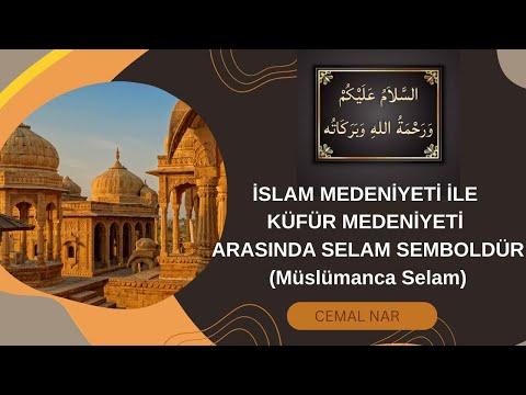 Embedded thumbnail for İSLAM MEDENİYETİ İLE KÜFÜR MEDENİYETİ ARASINDA SELAM SEMBOLDÜR (Müslümanca Selam)