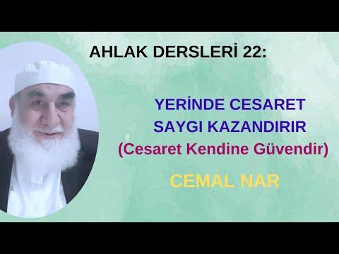 Embedded thumbnail for AHLAK DERSLERİ 22 YERİNDE CESARET SAYGI KAZANDIRIR (Cesaret Kendine Güvendir)