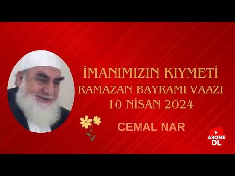 Embedded thumbnail for İMANIN KIYMETİ 10 NİSAN 2924 ÇARŞAMBA (Ramazan Bayramı Vaazı)
