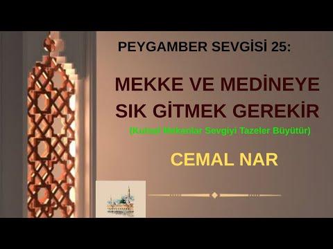 Embedded thumbnail for PEYGAMBER SEVGİSİ 25: MEKKE VE MEDİNEYE SIK GİTMEK GEREKİR (Kutsal Mekanlar Sevgiyi Tazeler Büyütür)