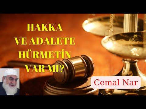 Embedded thumbnail for HAKKA VE ADALETE HÜRMETİN VAR MI? (Adaleti Olmayanın Kendine Bile Saygısı Yoktur)