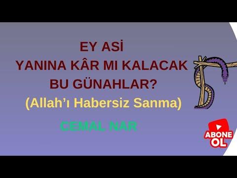 Embedded thumbnail for EY ASİ YANINA KÂR MI KALACAK BU GÜNAHLAR(Allah’ı Habersiz Sanma)