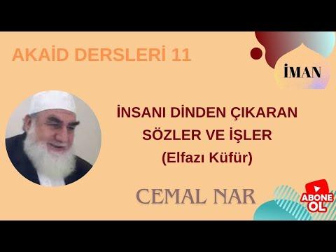 Embedded thumbnail for AKAİD DERSLERİ 11  İNSANI DİNDEN ÇIKARAN SÖZLER VE İŞLER (Elfazı Küfür)