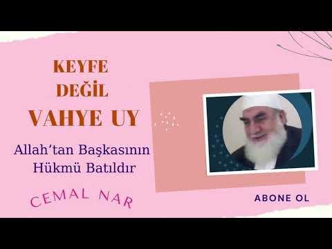 Embedded thumbnail for KEYFE DEĞİL VAHYE UY (Allah&amp;#039;tan Başkasının Hükmü Batıldır)