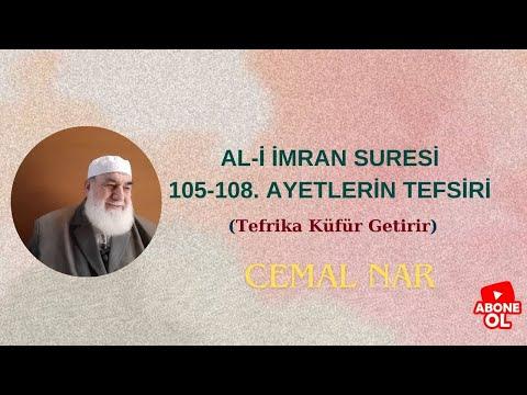 Embedded thumbnail for AL-İ İMRAN SURESİ 105 108  AYETLERİN TEFSİRİ (Tefrika Küfür Getirir)