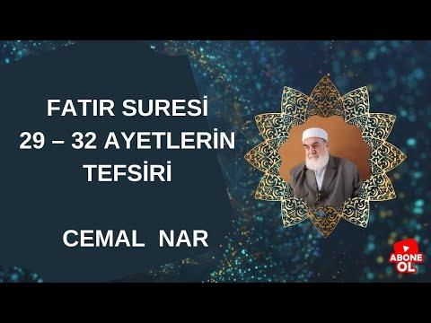 Embedded thumbnail for FATIR SURESİ 29 – 32 AYETLERİN TEFSİRİ (Kitaba Miras Kılınanlar)