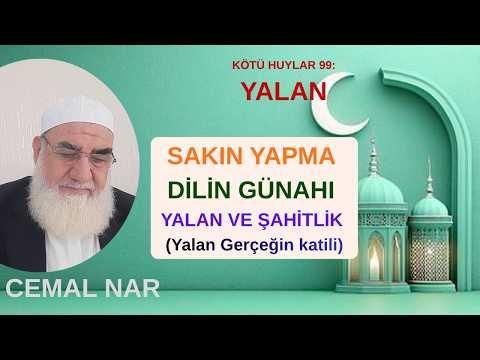 Embedded thumbnail for KÖTÜ HUYLAR 99: YALAN SAKIN YAPMA DİLİN GÜNAHI YALAN VE ŞAHİTLİK (Yalan Gerçeğin katili)