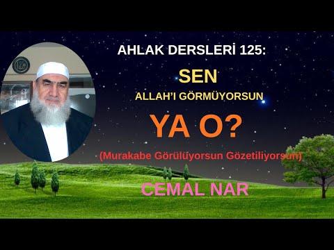 Embedded thumbnail for AHLAK DERSLERİ 125: SEN ALLAH’I GÖRMÜYORSUN YA O? (Murakabe Görülüyorsun Gözetiliyorsun)